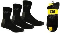 Castorama 3 Paires De Chaussettes Basses Caterpillar Work Sneakers Taille 41/45