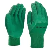 Castorama Gants De Jardinage Enduit Latex Vert Verve - Taille 9 (L)