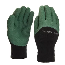 Castorama Gants De Jardinage Thermique Enduit Latex Vert Verve - Taille 8 (M)