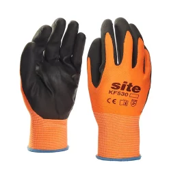 Castorama Gants écran Tactile Nitrile Site - Taille 9 (L)