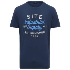 Castorama T-shirt Imprimé Bleu Marine Site Lavaka Taille M
